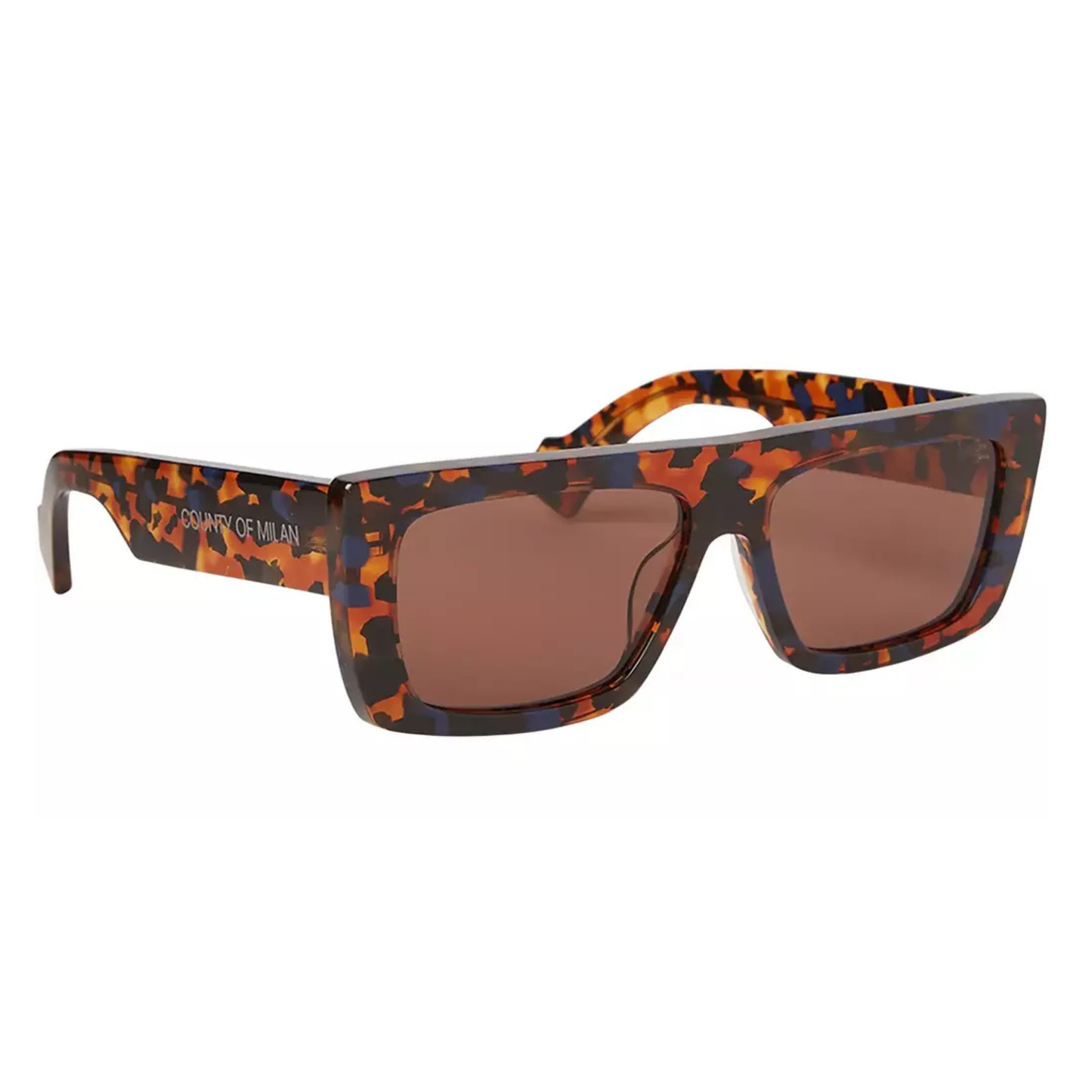 MARCELO BURLON Solar Lebu Brown - Caramel/