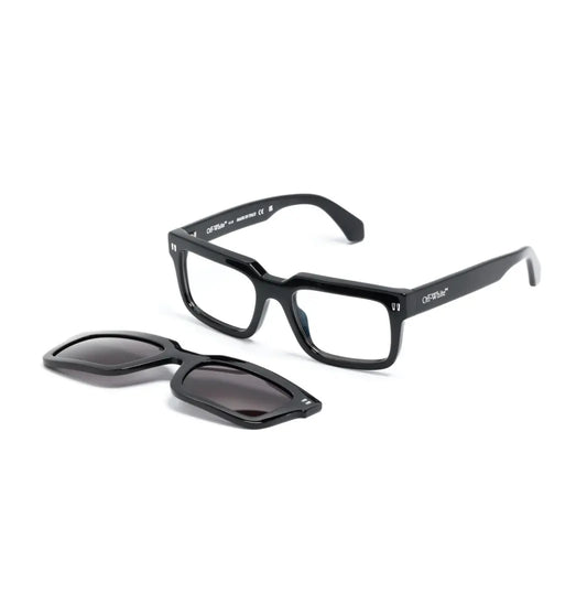Off-White Óptico Clip On Black Dark